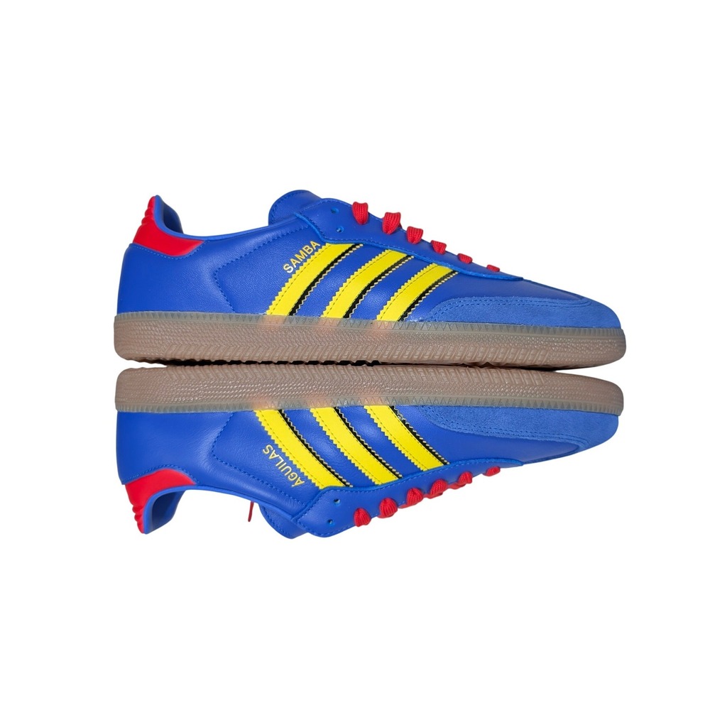 Adidas Samba Licensed Club America Blue Yellow Red Mens 11.5 KJ3531 Aguilas NIB